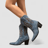 Verity | Denim Orthopaedic Ankle Boots