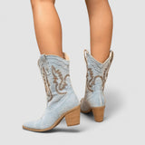 Verity | Denim Orthopaedic Ankle Boots
