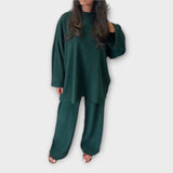 Gemma | Plus Size Ribbed Set
