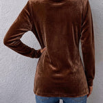 Avery velvet open-front jacket, view 2