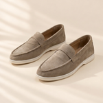 Ava casual comfort slip-ons in Camel, view 3