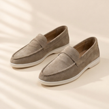 Ava casual comfort slip-ons in Camel, view 3