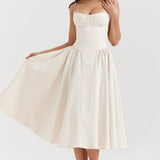Rome corset midi dress, view 14