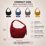 Chloe Blue Nylon Shoulder Bag, view 3