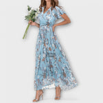 Jasmina floral maxi dress, view 2