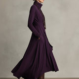 Natalie draped turtleneck knit dress, view 6