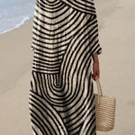 Jinte graphic print dress, view 2