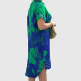 Jaycynah button shirt dress, view 4